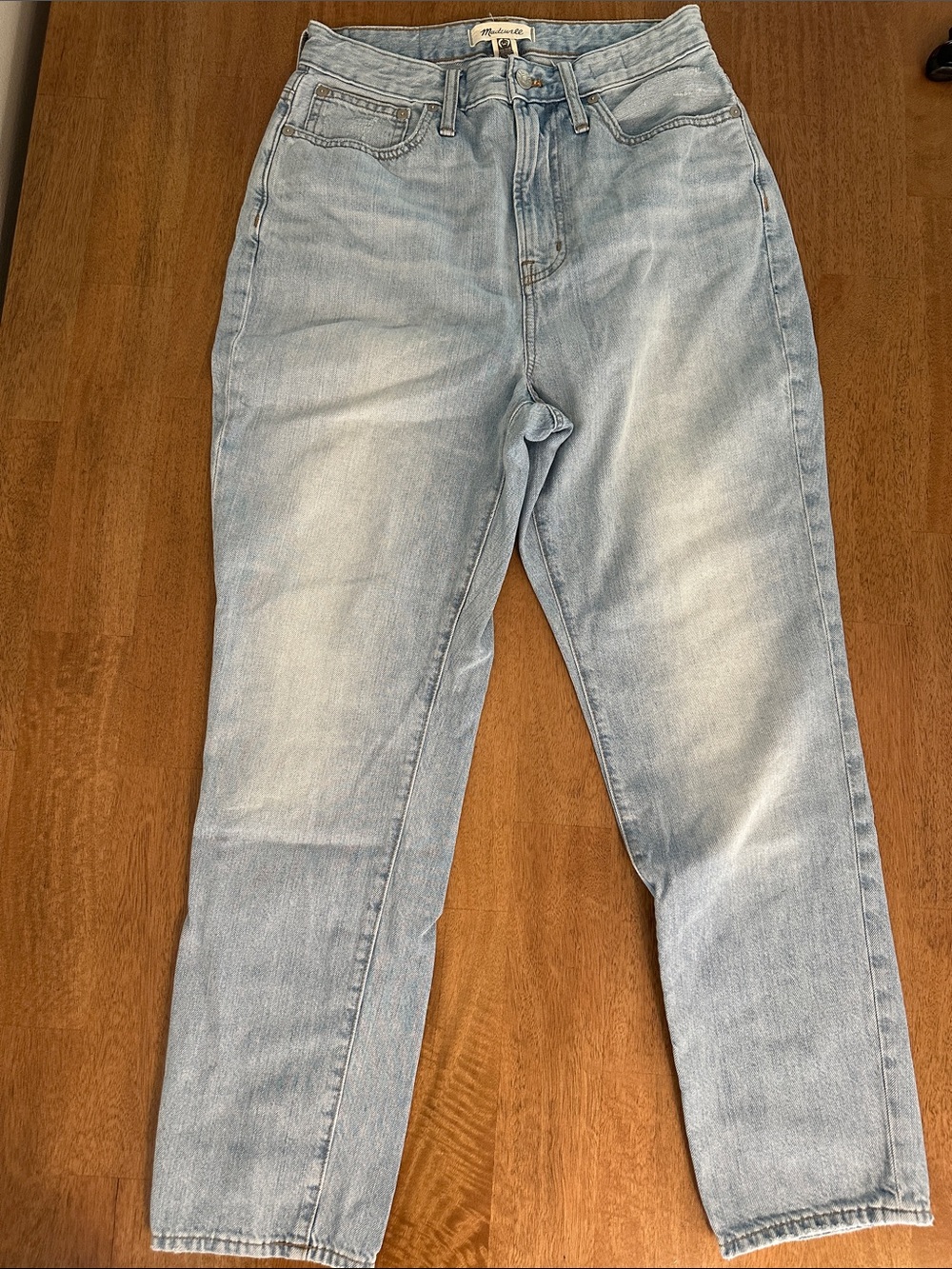 EUC Madewell High-Rise Light Blue ‘The Curvy Perfect Vintage Jean’ Size 27